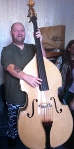 dave playing upright bass